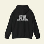 SAME DAMN BIRD - Flagged Collection Heavy Hoodie