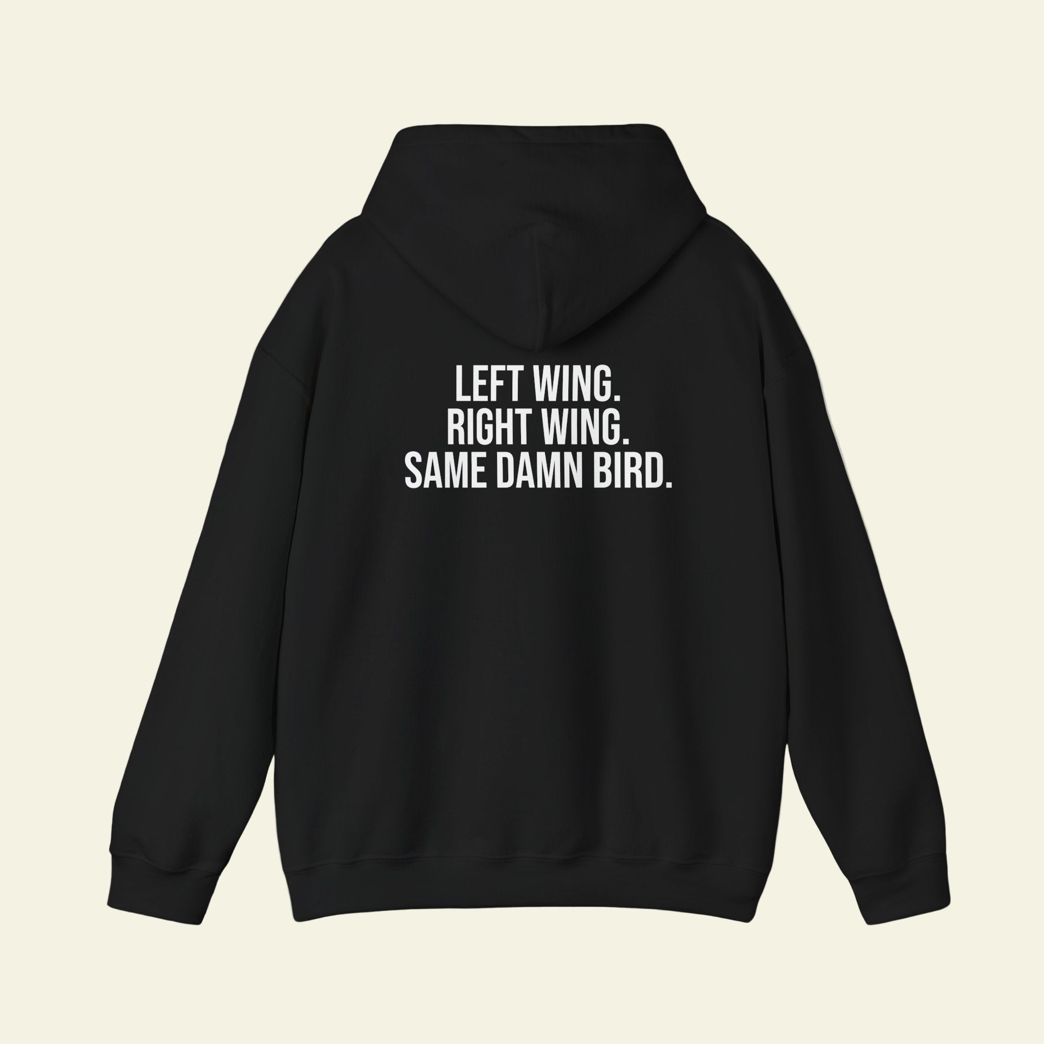 SAME DAMN BIRD - Flagged Collection Heavy Hoodie