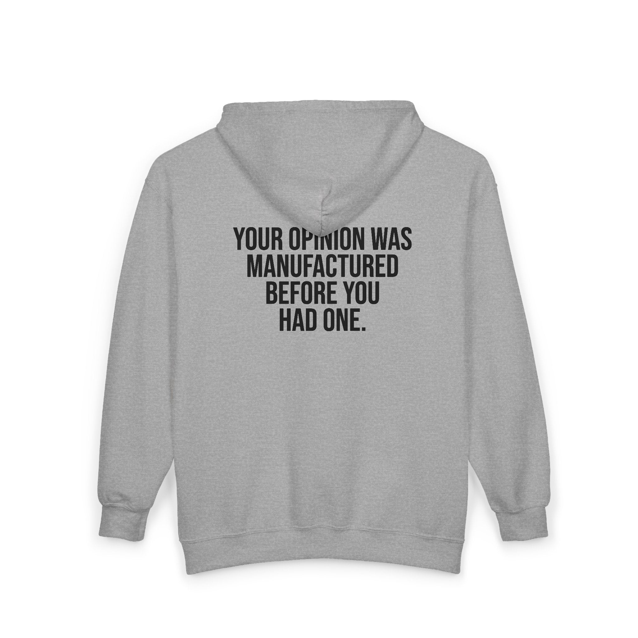 Manufactured Opinion Zip Up - System Exposed Collection