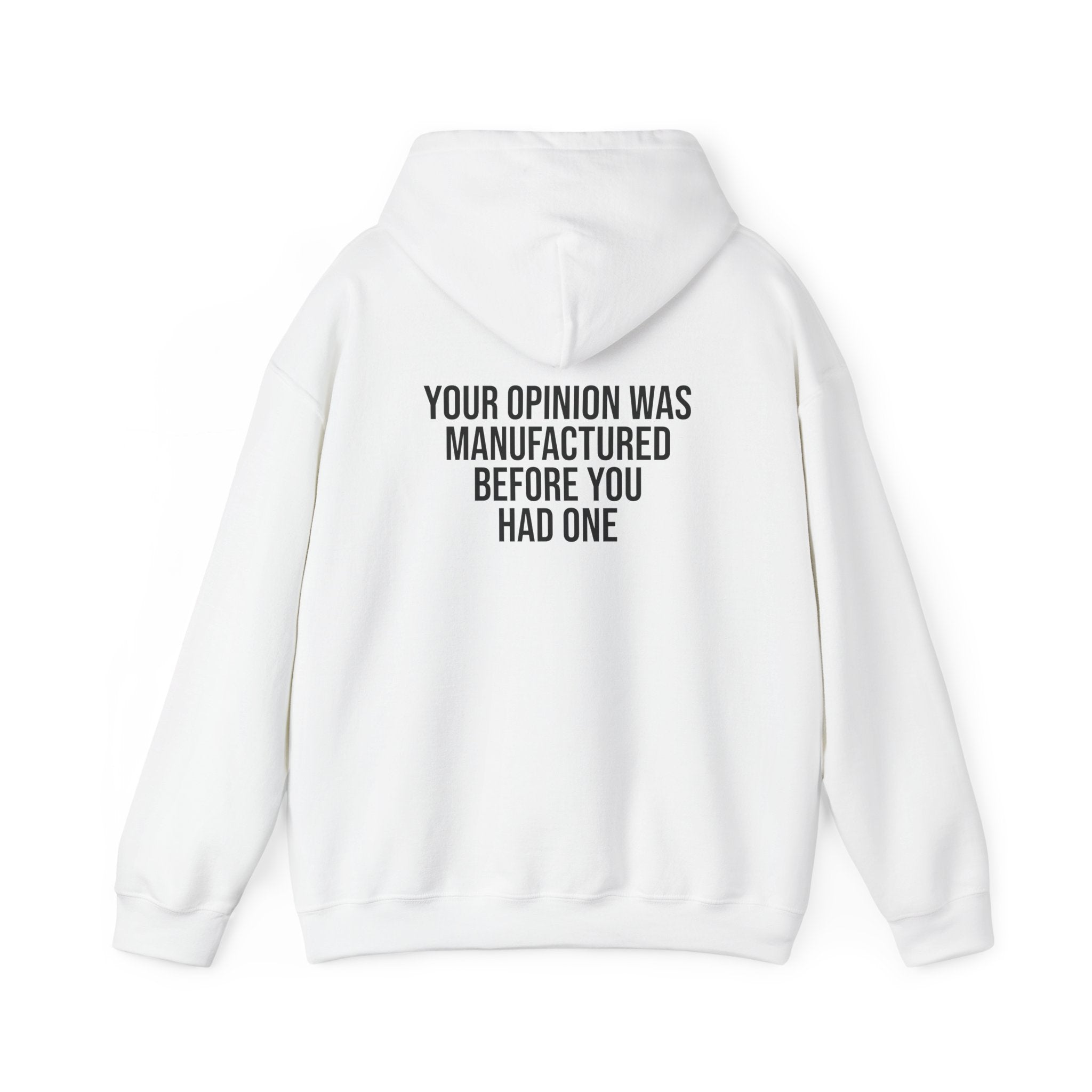 Manufactured Opinion Hoodie - System Exposed Collection