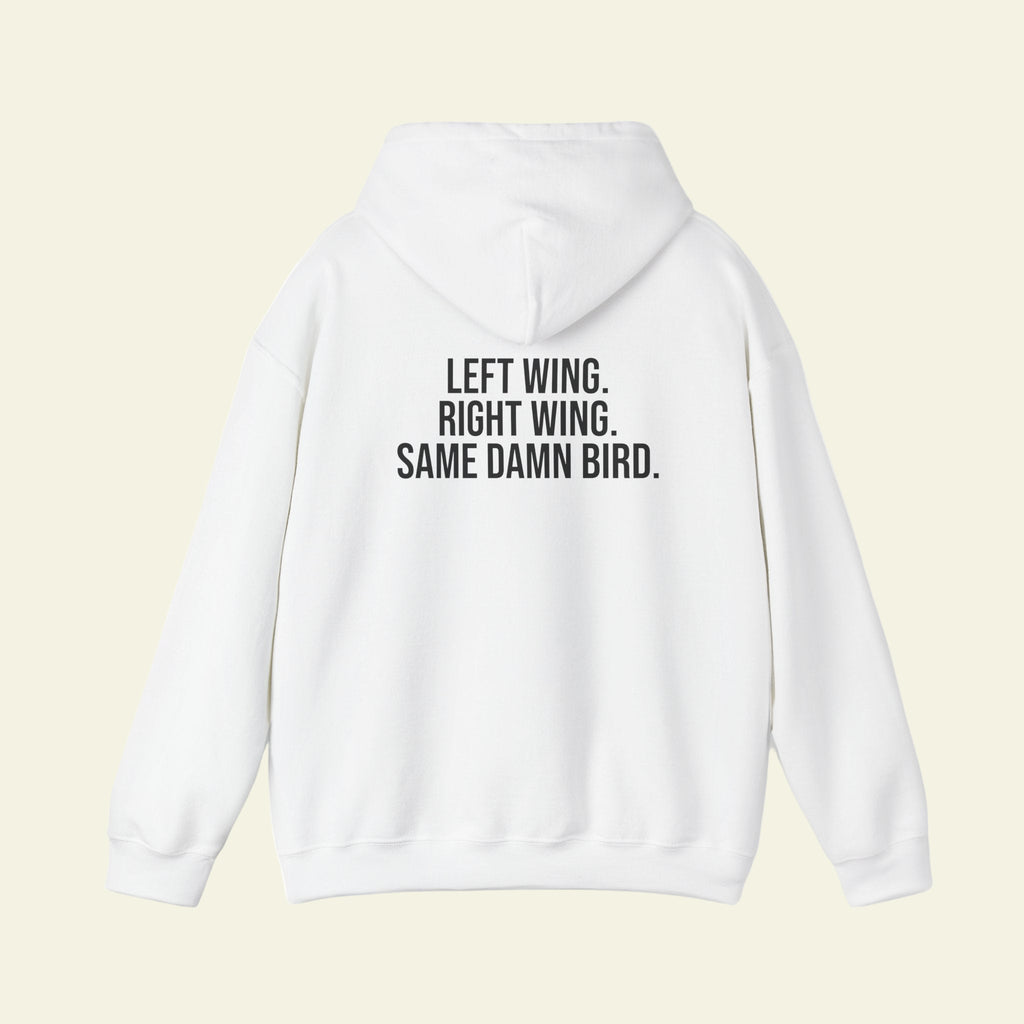 SAME DAMN BIRD - Flagged Collection Heavy Hoodie