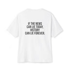 Manipulated Media Oversized Tee - System Exposed Collection